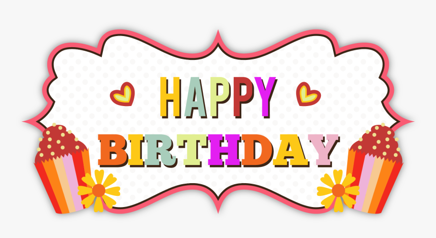 Happy Birthday Text Box, HD Png Download, Free Download