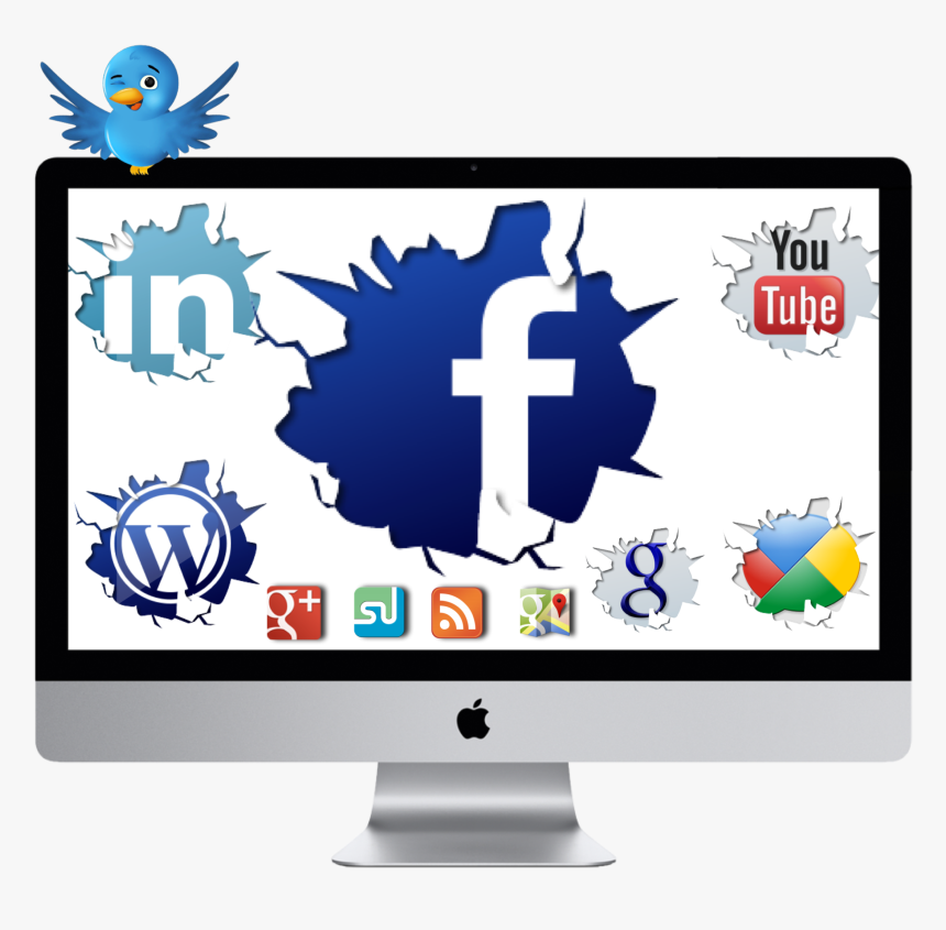 Free Social Media Consultation - Social Media On Mac, HD Png Download, Free Download