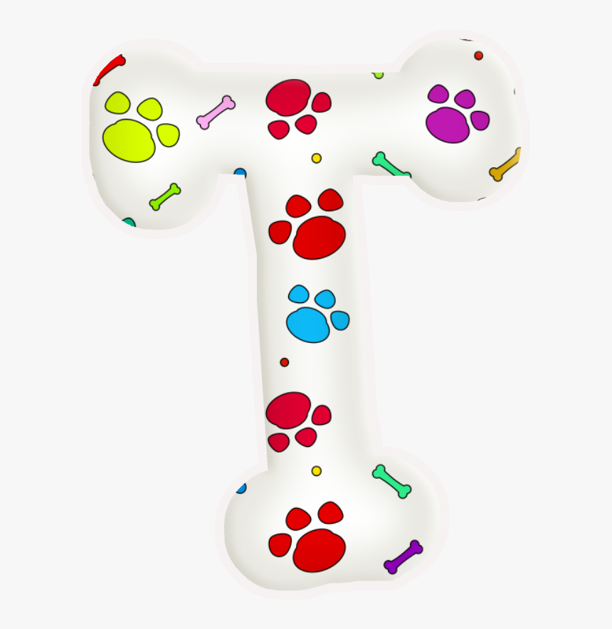 Alfabeto De Huellas Perritos - Alphabet Letter Dog Png, Transparent Png, Free Download