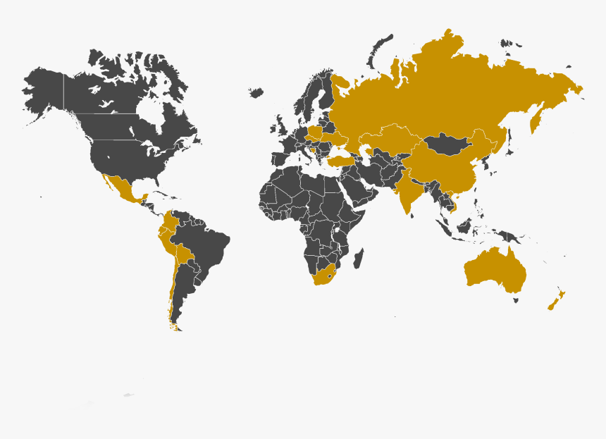 Map - Countries Affected By Article 13, HD Png Download, Free Download