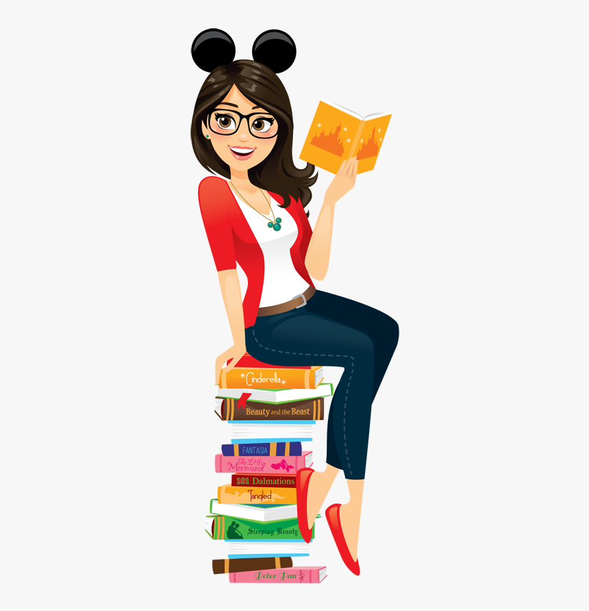 Cartoon Nerd Of Girl, HD Png Download, Free Download