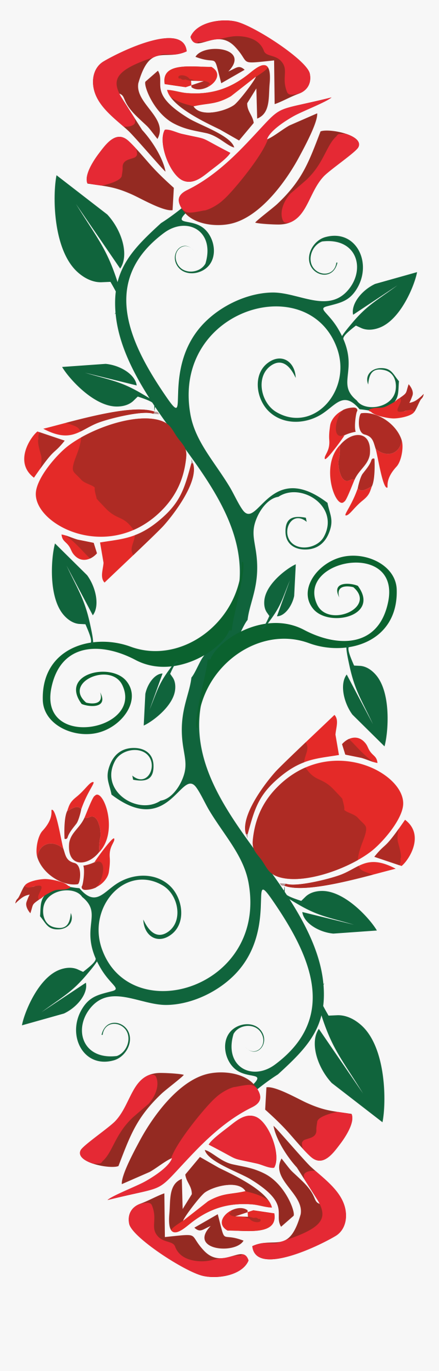 Enredaderas Con Flores Dibujos, HD Png Download, Free Download