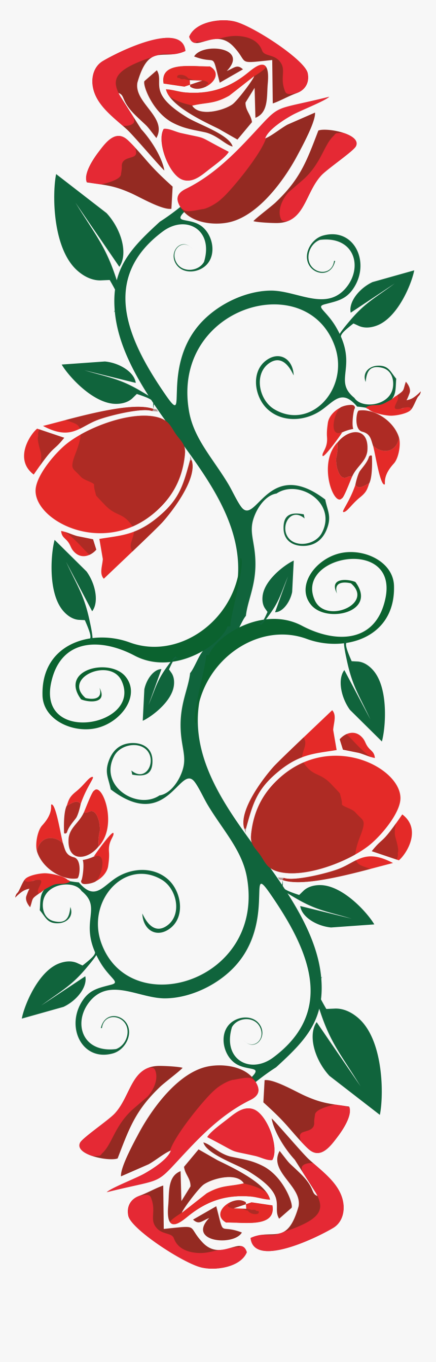 Enredaderas Con Flores Dibujos, HD Png Download - kindpng