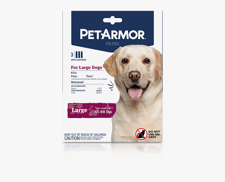 Petarmor Flea And Tick Treatment For Large Dogs - Petarmor For Cats, HD Png Download, Free Download