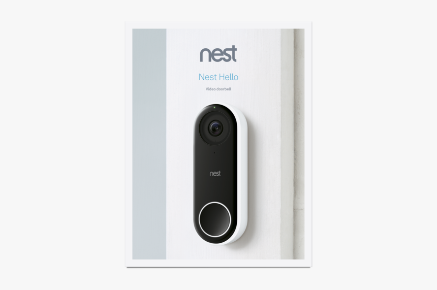 Google Nest Hello Video Doorbell Image - Nest Labs, HD Png Download, Free Download