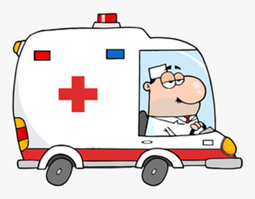 Volunteer Emt And Paramedic - Ambulance Clip Art, HD Png Download, Free Download