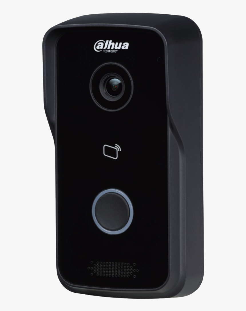 Ip Video Smart Doorbell Dahua Vto2111d-wp, Wifi, 1 - Dahua Poe Doorbell, HD Png Download, Free Download