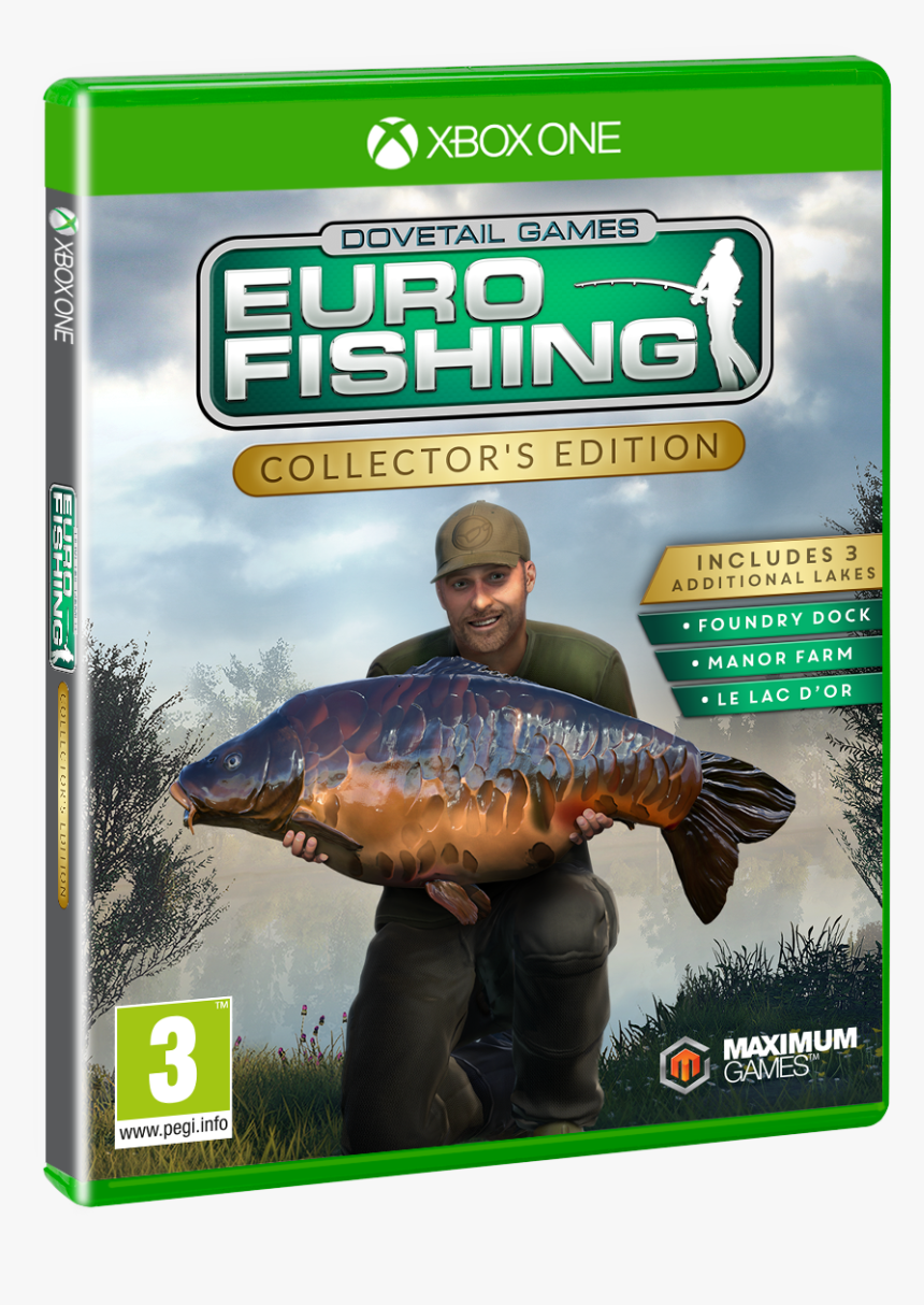 Euro Fishing Collector's Edition, HD Png Download, Free Download