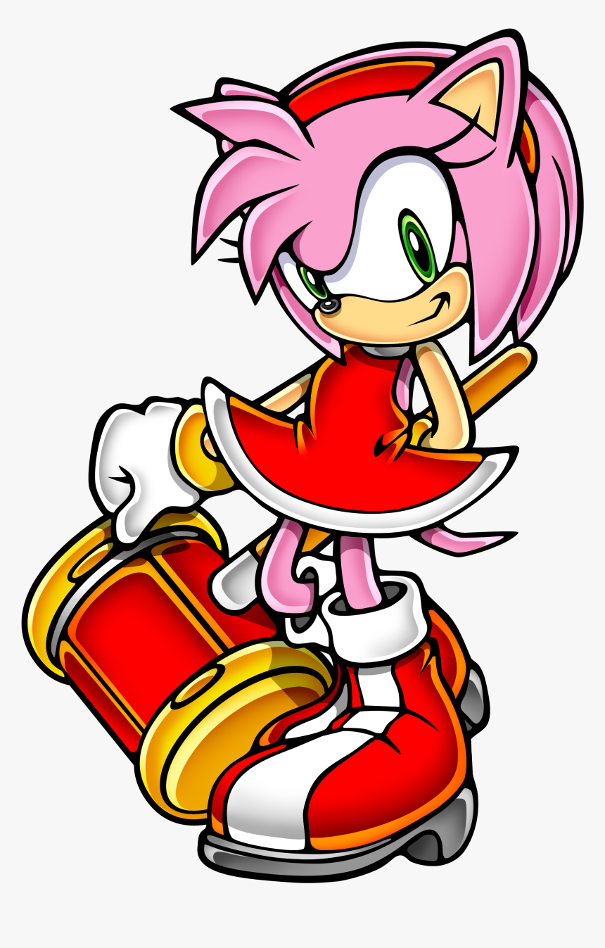 Amy Rose Sonic Advance, HD Png Download, Free Download