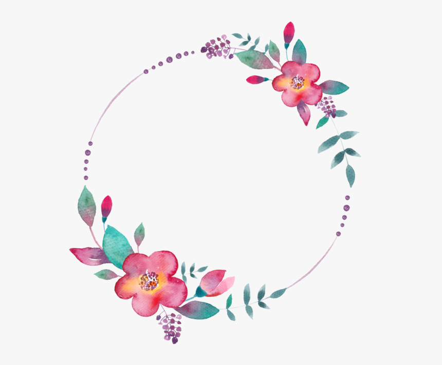 transparent floral circle png flower circle design png png download kindpng