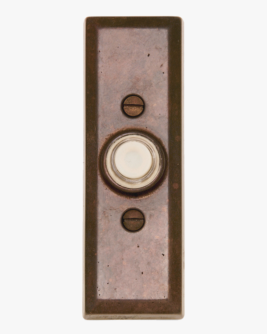 Rectangular Doorbell Button Dbb-ew108 In Silicon Bronze - Door, HD Png Download, Free Download