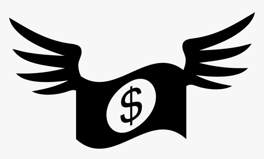 Dollar Bill With Wings, HD Png Download, Free Download