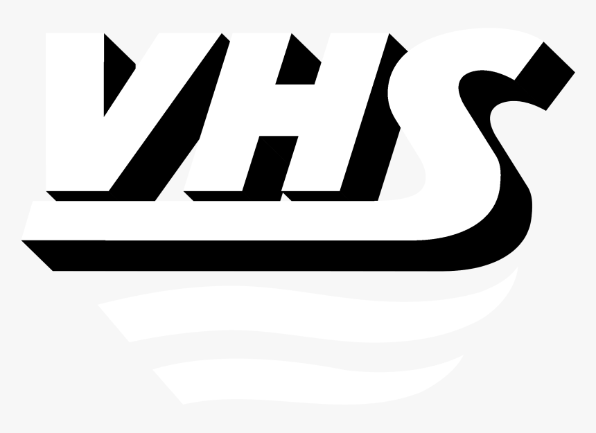 Vhs Kutna Hora Logo Black And White - Vhs Logo Png, Transparent Png, Free Download