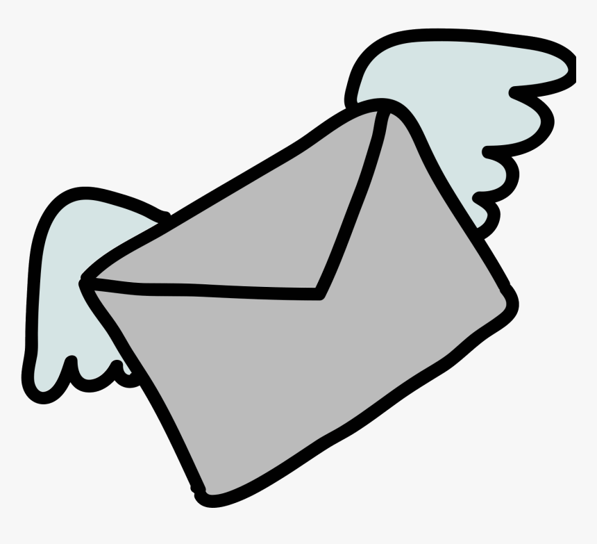 With Wings Icon Free - Email, HD Png Download, Free Download
