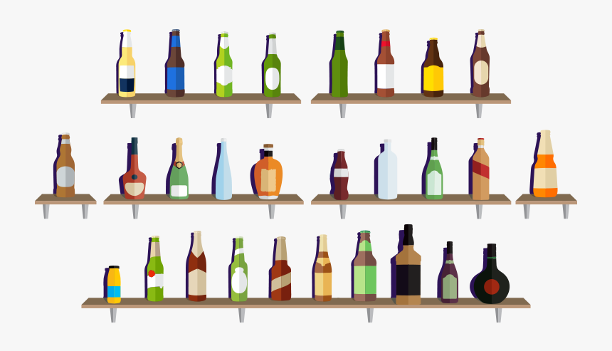 Icons - Glass Bottle, HD Png Download, Free Download