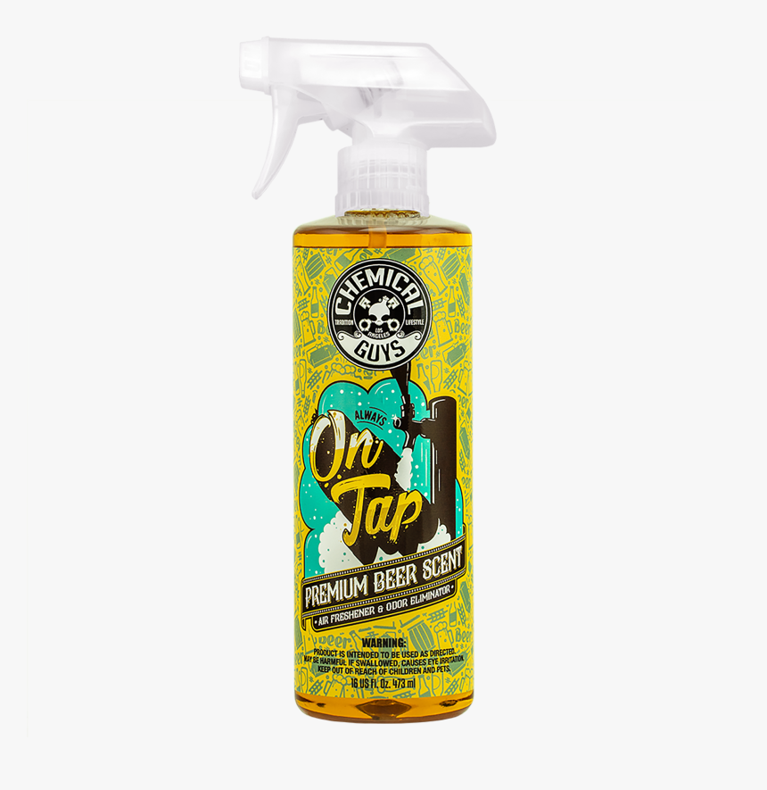 On Tap Beer Scented Air Freshener - Chemical Guys Air Freshener, HD Png Download, Free Download