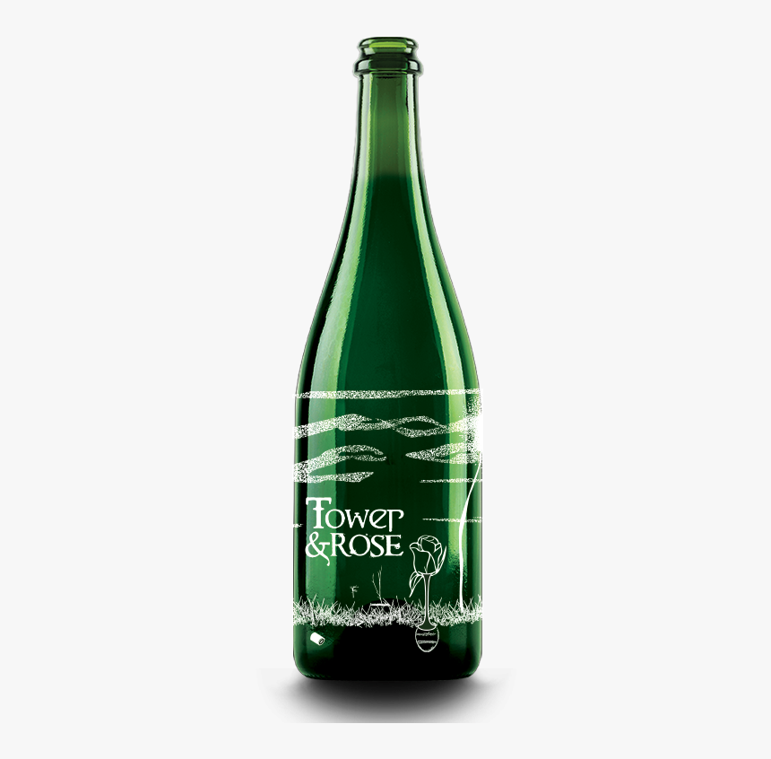 Tower & Rose Sourglass Brewing - Glass Bottle, HD Png Download, Free Download