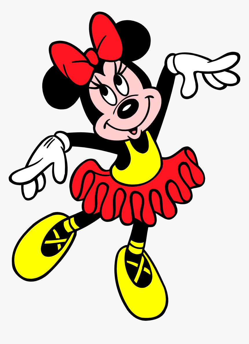 Minie Mouse 18 By Convitex - Minnie Mouse Bailarina, HD Png Download, Free Download