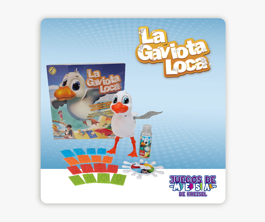 Kreisel Imagenes Principales La Gaviota Loca - Gaviota Loca Juego De Mesa, HD Png Download, Free Download