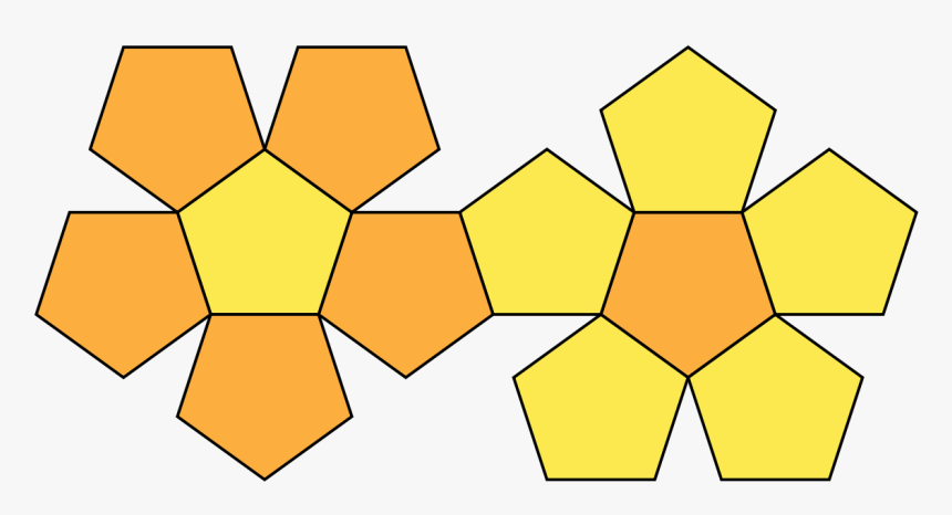 Dodecahedron Flat, HD Png Download, Free Download