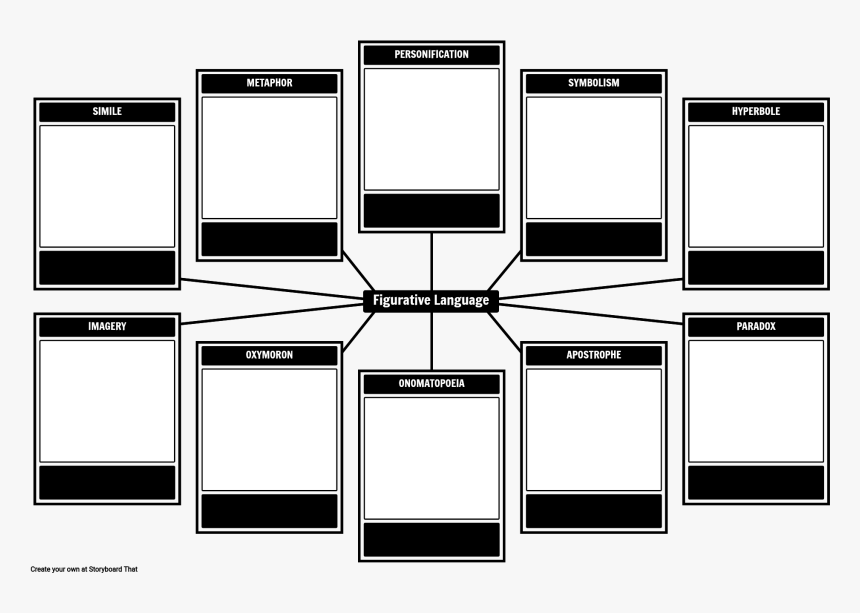 Figurative Language Template, HD Png Download, Free Download