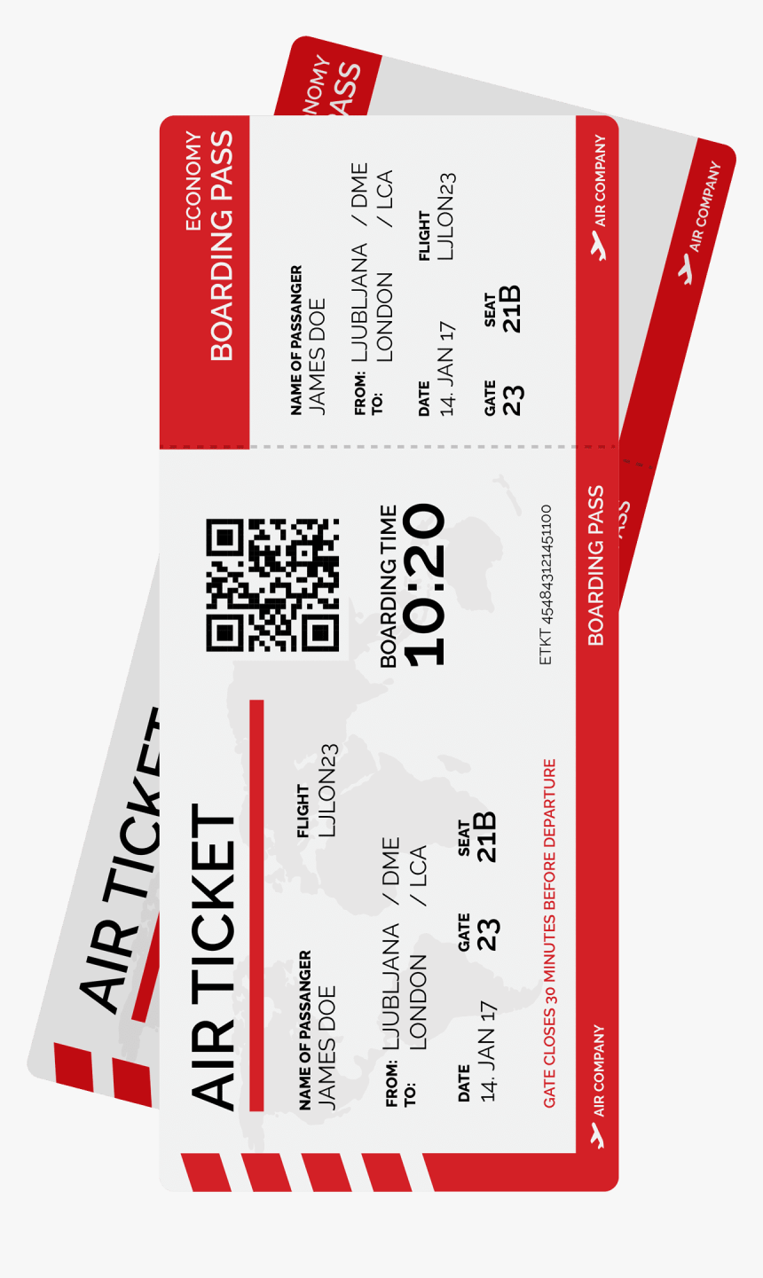 Airline Boarding Pass Label , Png Download - Boarding Pass Png Transparent, Png Download, Free Download