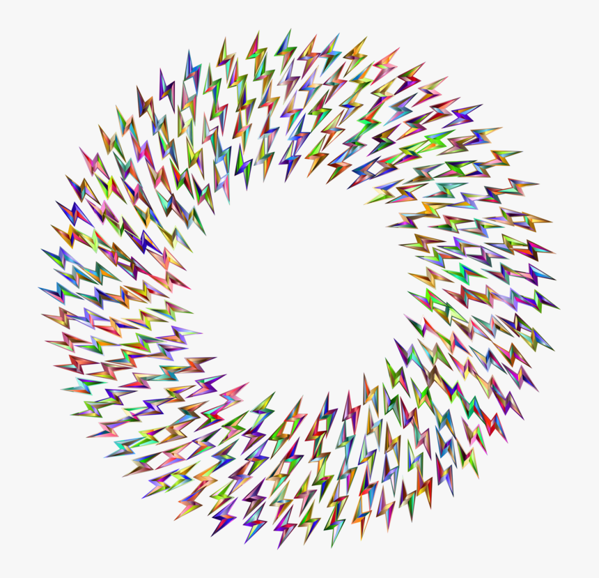 Pencil,line,circle - Lightning Bolt Frame Png, Transparent Png - kindpng