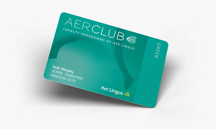 Green Tier Members Do Not Receive A Physical Membership - Aer Lingus, HD Png Download, Free Download