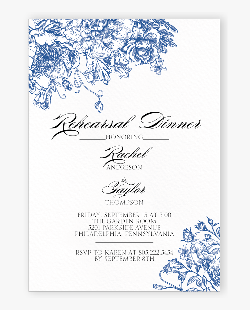 Boarding Pass Rehearsal Dinner - Calligraphy, HD Png Download, Free Download