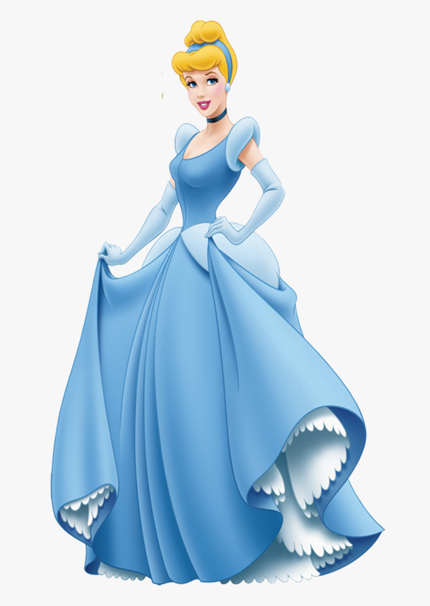 Princesas Da Disney - Cinderella Ball Gown Cartoon, HD Png Download, Free Download
