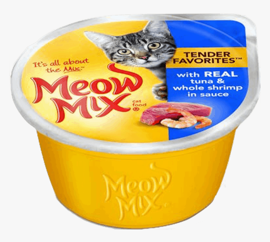 Cat Food Meow Mix Can, HD Png Download, Free Download