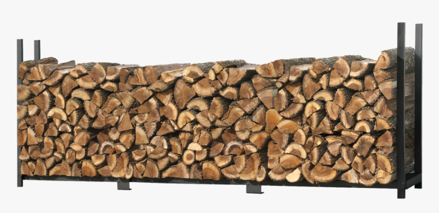 Ultra Duty Firewood Rack 12′ - Half Cord Of Wood, HD Png Download, Free Download