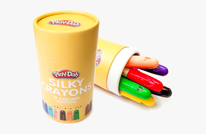 Play-doh Knob Crayon 12 Colors Washable Silky Crayon - Toy, HD Png Download, Free Download