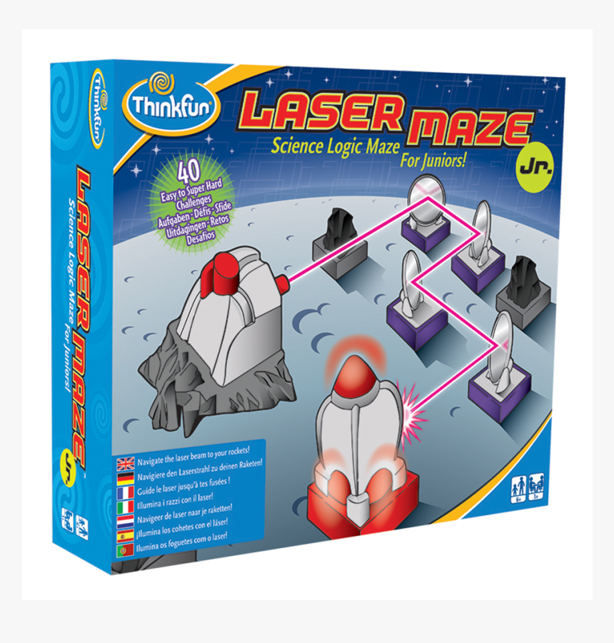 Laser Maze Jr"
 Class= - Batteries Not Included On Packaging, HD Png Download, Free Download