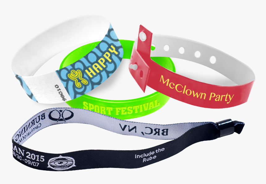 Custom Wristbands For Party, HD Png Download, Free Download