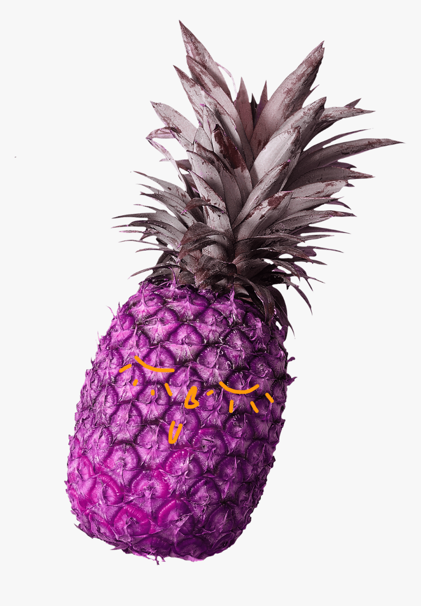 #pink #pineapple #ftestickers #freetoedit - Png Piña, Transparent Png, Free Download