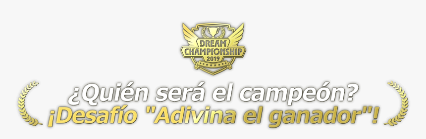 ¿quién Será El Campeón ¡desafío Adivina El Ganador - Emblem, HD Png Download, Free Download