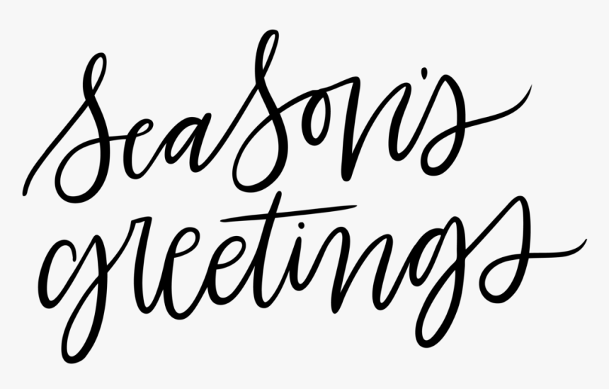 Kbecca Seasonsgreetings Overlay Black, HD Png Download, Free Download