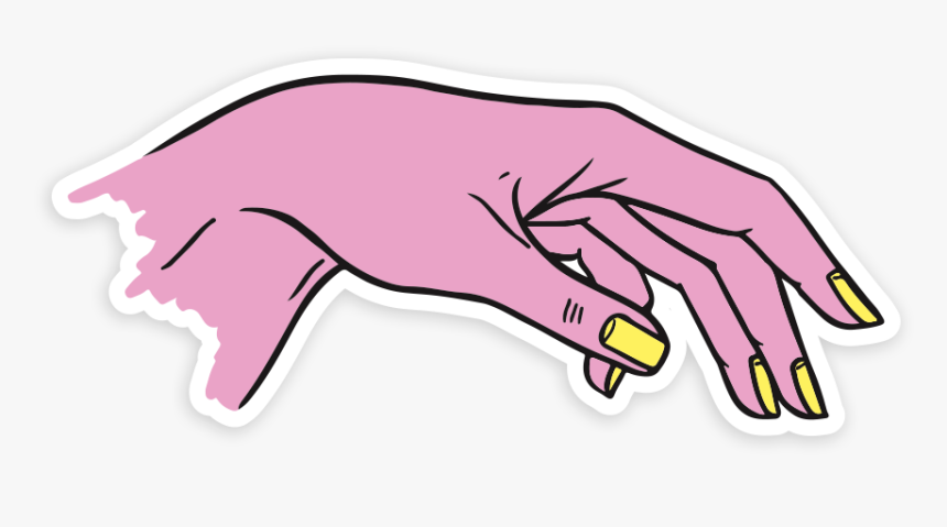 Pink-hand, HD Png Download, Free Download