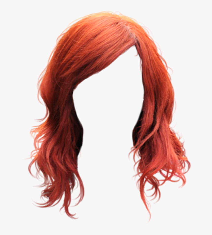 #redhead #hair #freetoedit - Red Long Hair Transparent, HD Png Download, Free Download