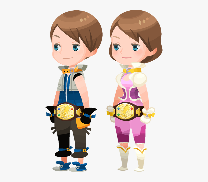 Struggle Champ Belt - Kingdom Hearts Union X Avatar Outfits, HD Png Download, Free Download