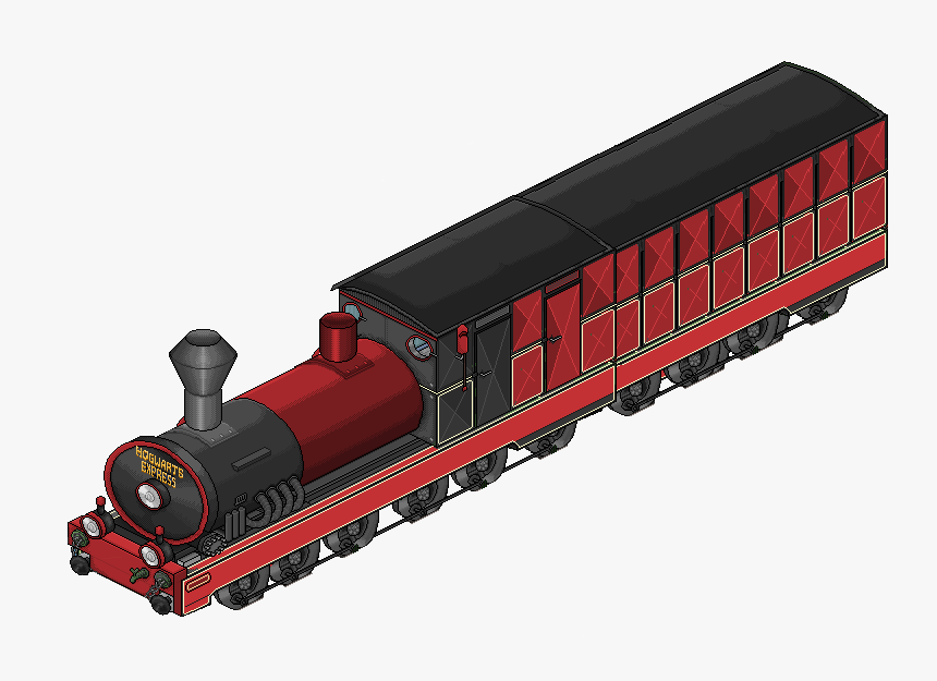 Tren-hogwarts2 - Locomotive, HD Png Download, Free Download