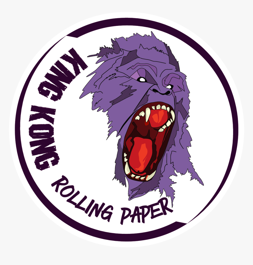 King Kong Rolling Paper - Cartoon, HD Png Download, Free Download