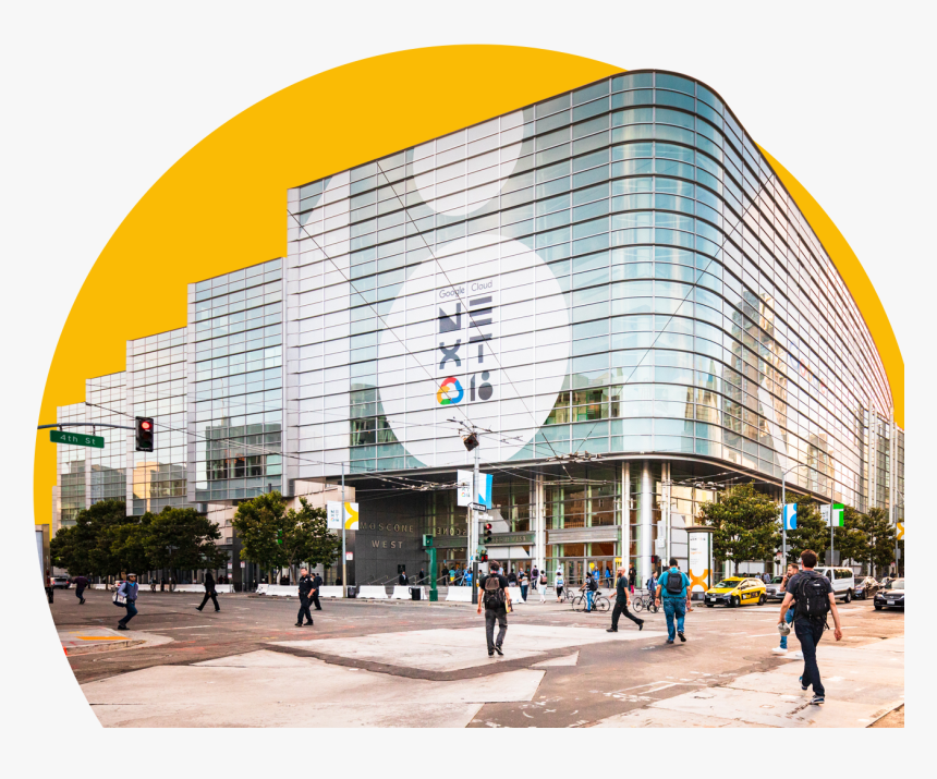 Google Cloud - Moscone Center, HD Png Download, Free Download