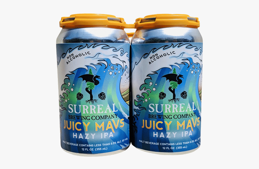 Surreal N/a Mavs Hazy Ipa - Hazy Ipa Non Alcoholic, HD Png Download, Free Download