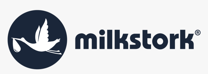 Milk Stork Logo - Graphic Design, HD Png Download, Free Download