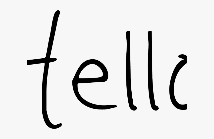 Hello Clipart Meet And Greet - Calligraphy, HD Png Download, Free Download