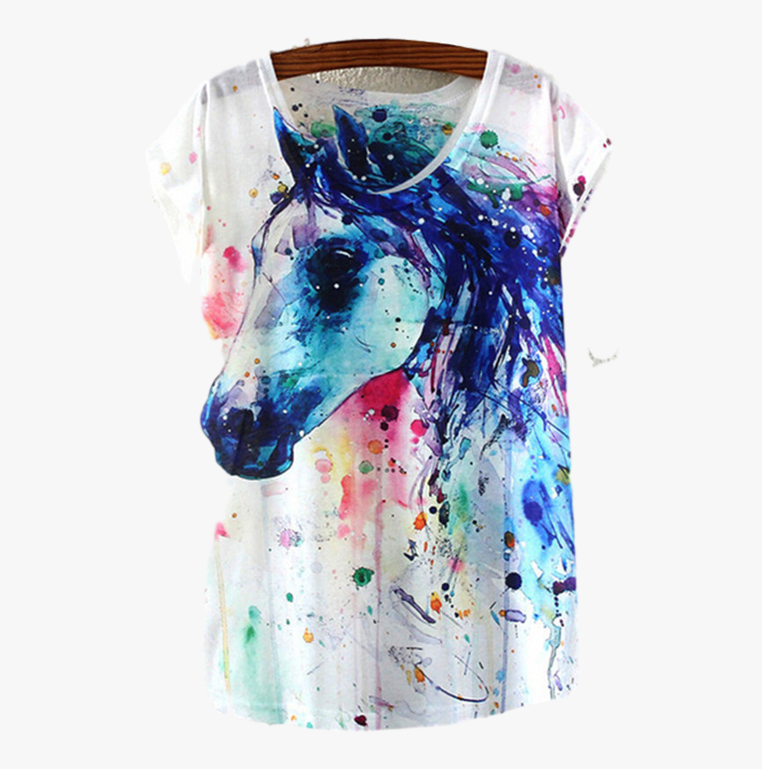 Splatter Paint Of Horses, HD Png Download, Free Download