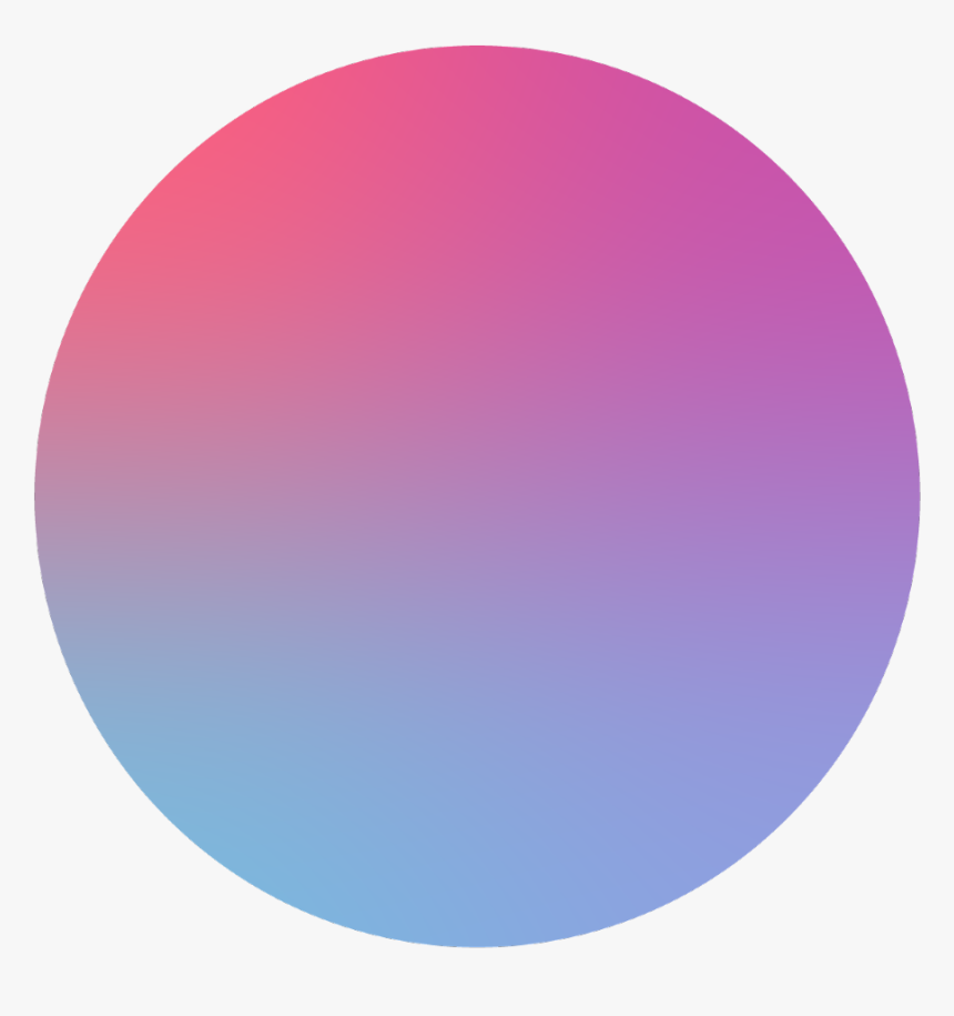 #circulo #colores #colors #circle #celeste #rosa #pink - Circle, HD Png Download, Free Download