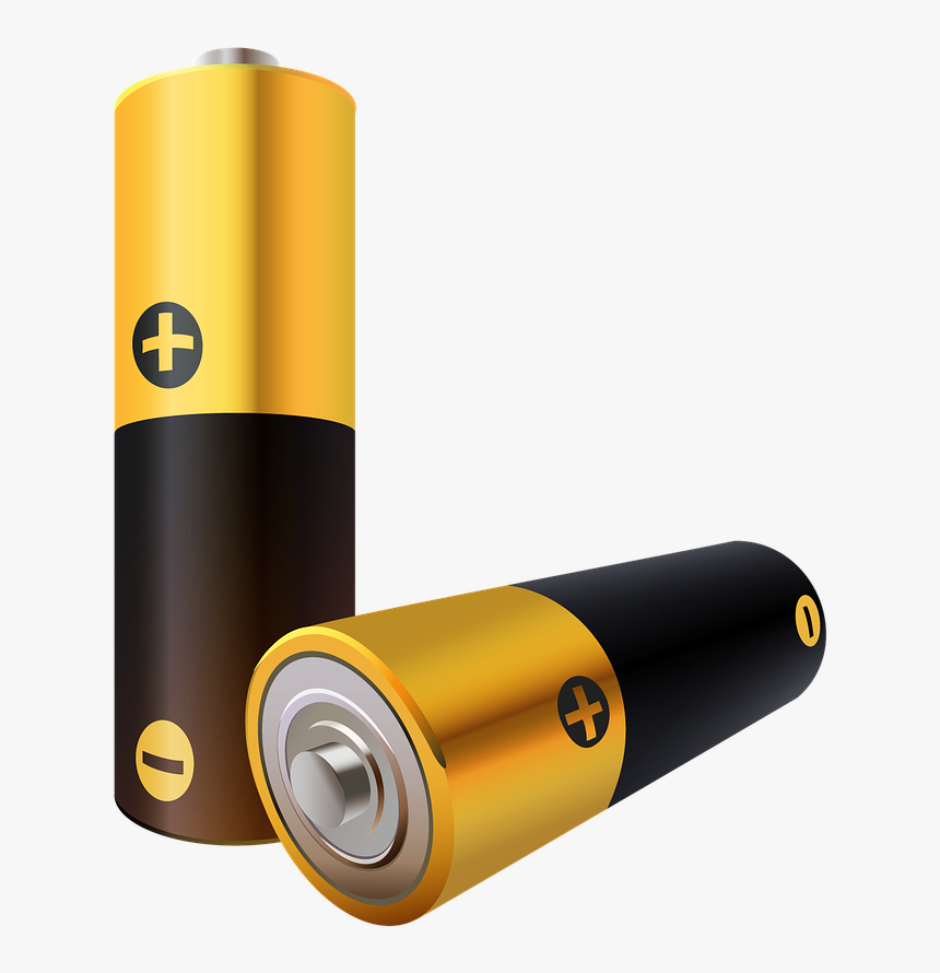 Vector Graphic Batteries Battery Free Photo - Batteries Vector, HD Png Download, Free Download